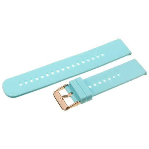 PASEK GUMOWY DO ZEGARKA U27 - NIEBIESKI/ROSEGOLD - 20MM PASEK GUMOWY DO ZEGARKA U27 - NIEBIESKI/ROSEGOLD - 20MM