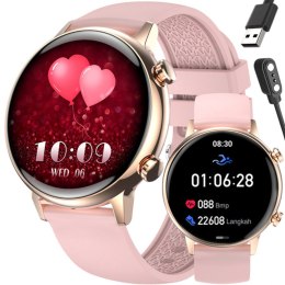 SMARTWATCH DAMSKI RUBICON RNCF09 - TRYBY SPORTOWE, MONITOR SNU (SR054A)