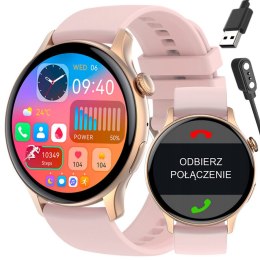 SMARTWATCH DAMSKI RUBICON RNCF10 - TRYBY SPORTOWE, MONITOR SNU (SR055B)