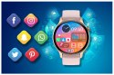 SMARTWATCH DAMSKI RUBICON RNCF10 - TRYBY SPORTOWE, MONITOR SNU (SR055B)