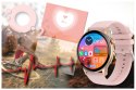 SMARTWATCH DAMSKI RUBICON RNCF10 - TRYBY SPORTOWE, MONITOR SNU (SR055B)