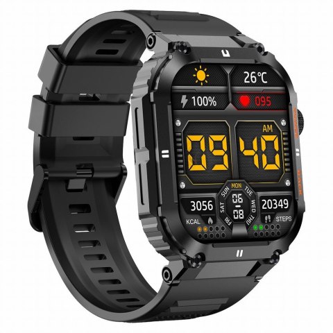 SMARTWATCH MĘSKI GRAVITY GT6-1 - WYKONYWANIE POŁĄCZEŃ, MONITOR SNU (SG020A) SMARTWATCH MĘSKI GRAVITY GT6-1 - WYKONYWANIE POŁĄCZEŃ, MONITOR SNU (SG020A)