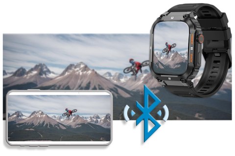 SMARTWATCH MĘSKI GRAVITY GT6-1 - WYKONYWANIE POŁĄCZEŃ, MONITOR SNU (SG020A) SMARTWATCH MĘSKI GRAVITY GT6-1 - WYKONYWANIE POŁĄCZEŃ, MONITOR SNU (SG020A)