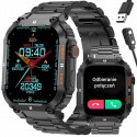 SMARTWATCH MĘSKI GRAVITY GT6-2 - WYKONYWANIE POŁĄCZEŃ, MONITOR SNU (SG020B)