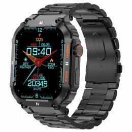 SMARTWATCH MĘSKI GRAVITY GT6-2 - WYKONYWANIE POŁĄCZEŃ, MONITOR SNU (SG020B)