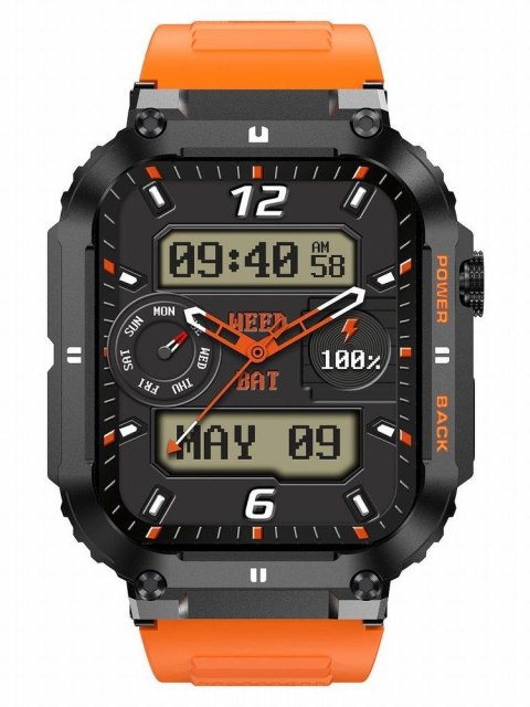 SMARTWATCH MĘSKI GRAVITY GT6-3 - WYKONYWANIE POŁĄCZEŃ, MONITOR SNU (SG020C) SMARTWATCH MĘSKI GRAVITY GT6-3 - WYKONYWANIE POŁĄCZEŃ, MONITOR SNU (SG020C)
