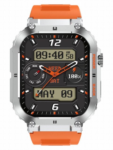 SMARTWATCH MĘSKI GRAVITY GT6-4 - WYKONYWANIE POŁĄCZEŃ, MONITOR SNU (SG020D) SMARTWATCH MĘSKI GRAVITY GT6-4 - WYKONYWANIE POŁĄCZEŃ, MONITOR SNU (SG020D)