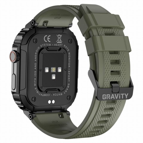 SMARTWATCH MĘSKI GRAVITY GT6-6 - WYKONYWANIE POŁĄCZEŃ, MONITOR SNU (SG020F) SMARTWATCH MĘSKI GRAVITY GT6-6 - WYKONYWANIE POŁĄCZEŃ, MONITOR SNU (SG020F)