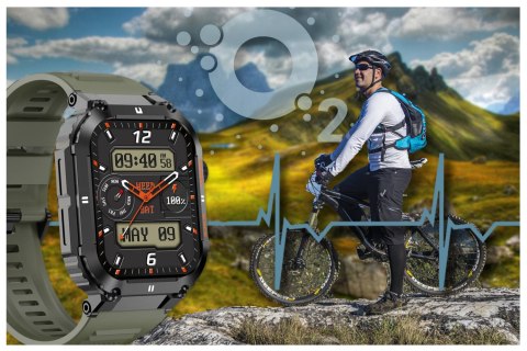 SMARTWATCH MĘSKI GRAVITY GT6-6 - WYKONYWANIE POŁĄCZEŃ, MONITOR SNU (SG020F) SMARTWATCH MĘSKI GRAVITY GT6-6 - WYKONYWANIE POŁĄCZEŃ, MONITOR SNU (SG020F)