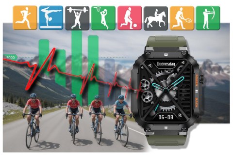 SMARTWATCH MĘSKI GRAVITY GT6-6 - WYKONYWANIE POŁĄCZEŃ, MONITOR SNU (SG020F) SMARTWATCH MĘSKI GRAVITY GT6-6 - WYKONYWANIE POŁĄCZEŃ, MONITOR SNU (SG020F)