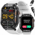 SMARTWATCH MĘSKI GRAVITY GT6-8 - WYKONYWANIE POŁĄCZEŃ, MONITOR SNU (SG020H)