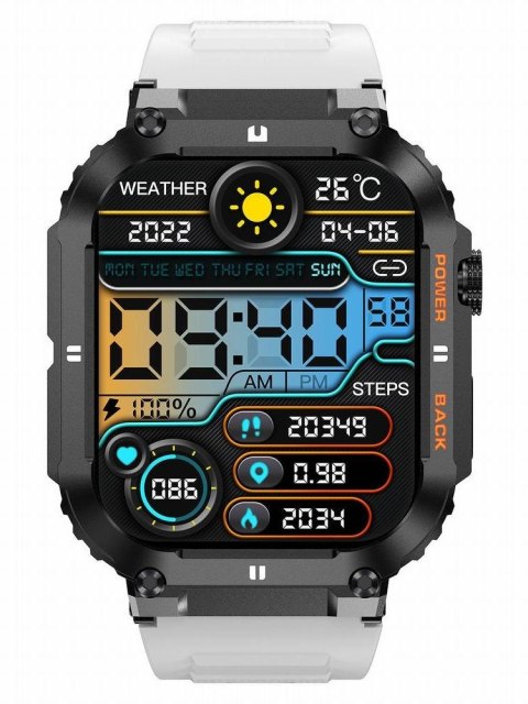 SMARTWATCH MĘSKI GRAVITY GT6-8 - WYKONYWANIE POŁĄCZEŃ, MONITOR SNU (SG020H) SMARTWATCH MĘSKI GRAVITY GT6-8 - WYKONYWANIE POŁĄCZEŃ, MONITOR SNU (SG020H)