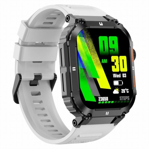 SMARTWATCH MĘSKI GRAVITY GT6-8 - WYKONYWANIE POŁĄCZEŃ, MONITOR SNU (SG020H) SMARTWATCH MĘSKI GRAVITY GT6-8 - WYKONYWANIE POŁĄCZEŃ, MONITOR SNU (SG020H)