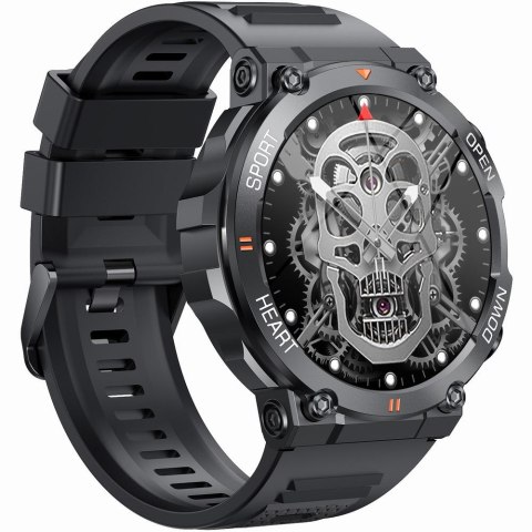 SMARTWATCH MĘSKI GRAVITY GT7-1 PRO - WYKONYWANIE POŁĄCZEŃ, PULSOKSYMETR (SG018A) SMARTWATCH MĘSKI GRAVITY GT7-1 PRO - WYKONYWANIE POŁĄCZEŃ, PULSOKSYMETR (SG018A)