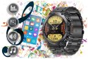 SMARTWATCH MĘSKI GRAVITY GT7-2 PRO - WYKONYWANIE POŁĄCZEŃ, PULSOKSYMETR (SG018B)