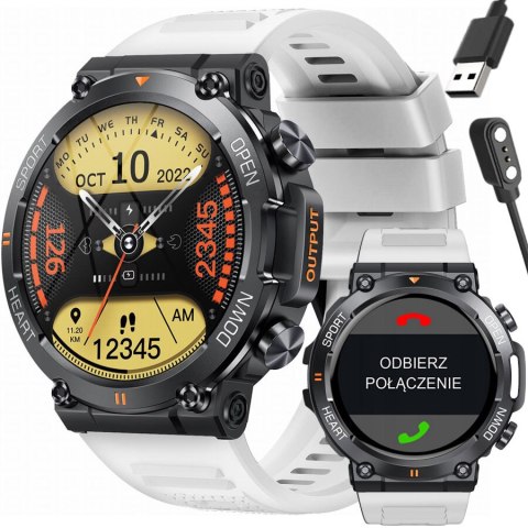 SMARTWATCH MĘSKI GRAVITY GT7-6 PRO - WYKONYWANIE POŁĄCZEŃ, PULSOKSYMETR (SG018F) SMARTWATCH MĘSKI GRAVITY GT7-6 PRO - WYKONYWANIE POŁĄCZEŃ, PULSOKSYMETR (SG018F)