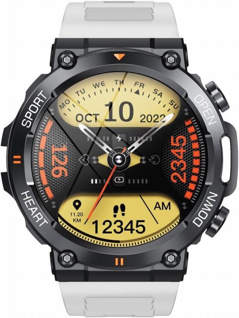 SMARTWATCH MĘSKI GRAVITY GT7-6 PRO - WYKONYWANIE POŁĄCZEŃ, PULSOKSYMETR (SG018F) SMARTWATCH MĘSKI GRAVITY GT7-6 PRO - WYKONYWANIE POŁĄCZEŃ, PULSOKSYMETR (SG018F)