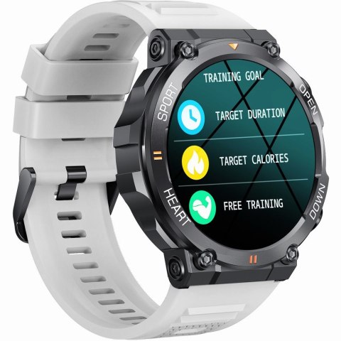 SMARTWATCH MĘSKI GRAVITY GT7-6 PRO - WYKONYWANIE POŁĄCZEŃ, PULSOKSYMETR (SG018F) SMARTWATCH MĘSKI GRAVITY GT7-6 PRO - WYKONYWANIE POŁĄCZEŃ, PULSOKSYMETR (SG018F)