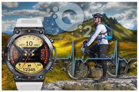 SMARTWATCH MĘSKI GRAVITY GT7-6 PRO - WYKONYWANIE POŁĄCZEŃ, PULSOKSYMETR (SG018F) SMARTWATCH MĘSKI GRAVITY GT7-6 PRO - WYKONYWANIE POŁĄCZEŃ, PULSOKSYMETR (SG018F)