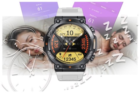SMARTWATCH MĘSKI GRAVITY GT7-6 PRO - WYKONYWANIE POŁĄCZEŃ, PULSOKSYMETR (SG018F) SMARTWATCH MĘSKI GRAVITY GT7-6 PRO - WYKONYWANIE POŁĄCZEŃ, PULSOKSYMETR (SG018F)