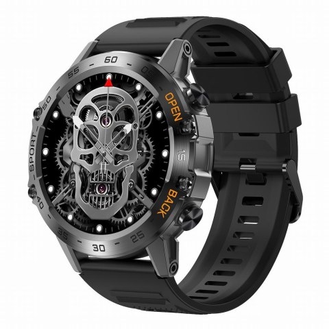 SMARTWATCH MĘSKI GRAVITY GT9-1 - WYKONYWANIE POŁĄCZEŃ, CIŚNIENIOMIERZ (SG021A) SMARTWATCH MĘSKI GRAVITY GT9-1 - WYKONYWANIE POŁĄCZEŃ, CIŚNIENIOMIERZ (SG021A)