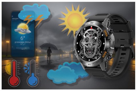 SMARTWATCH MĘSKI GRAVITY GT9-1 - WYKONYWANIE POŁĄCZEŃ, CIŚNIENIOMIERZ (SG021A) SMARTWATCH MĘSKI GRAVITY GT9-1 - WYKONYWANIE POŁĄCZEŃ, CIŚNIENIOMIERZ (SG021A)