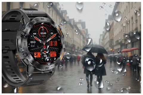 SMARTWATCH MĘSKI GRAVITY GT9-1 - WYKONYWANIE POŁĄCZEŃ, CIŚNIENIOMIERZ (SG021A) SMARTWATCH MĘSKI GRAVITY GT9-1 - WYKONYWANIE POŁĄCZEŃ, CIŚNIENIOMIERZ (SG021A)