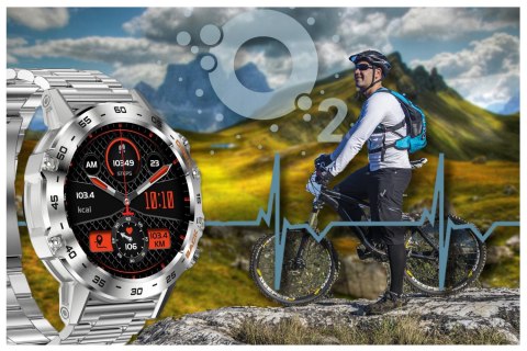SMARTWATCH MĘSKI GRAVITY GT9-3 - WYKONYWANIE POŁĄCZEŃ, CIŚNIENIOMIERZ (SG021C) SMARTWATCH MĘSKI GRAVITY GT9-3 - WYKONYWANIE POŁĄCZEŃ, CIŚNIENIOMIERZ (SG021C)