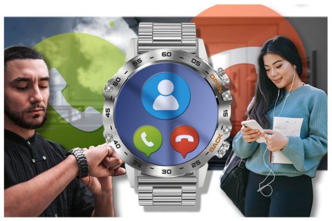 SMARTWATCH MĘSKI GRAVITY GT9-3 - WYKONYWANIE POŁĄCZEŃ, CIŚNIENIOMIERZ (SG021C) SMARTWATCH MĘSKI GRAVITY GT9-3 - WYKONYWANIE POŁĄCZEŃ, CIŚNIENIOMIERZ (SG021C)