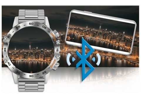 SMARTWATCH MĘSKI GRAVITY GT9-3 - WYKONYWANIE POŁĄCZEŃ, CIŚNIENIOMIERZ (SG021C) SMARTWATCH MĘSKI GRAVITY GT9-3 - WYKONYWANIE POŁĄCZEŃ, CIŚNIENIOMIERZ (SG021C)