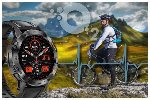 SMARTWATCH MĘSKI GRAVITY GT9-5 - WYKONYWANIE POŁĄCZEŃ, CIŚNIENIOMIERZ (SG021E) SMARTWATCH MĘSKI GRAVITY GT9-5 - WYKONYWANIE POŁĄCZEŃ, CIŚNIENIOMIERZ (SG021E)