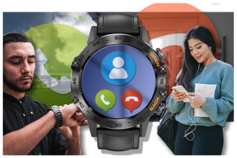 SMARTWATCH MĘSKI GRAVITY GT9-5 - WYKONYWANIE POŁĄCZEŃ, CIŚNIENIOMIERZ (SG021E) SMARTWATCH MĘSKI GRAVITY GT9-5 - WYKONYWANIE POŁĄCZEŃ, CIŚNIENIOMIERZ (SG021E)
