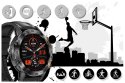 SMARTWATCH MĘSKI GRAVITY GT9-5 - WYKONYWANIE POŁĄCZEŃ, CIŚNIENIOMIERZ (SG021E)