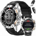SMARTWATCH MĘSKI GRAVITY GT9-6 - WYKONYWANIE POŁĄCZEŃ, CIŚNIENIOMIERZ (SG021F)