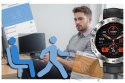 SMARTWATCH MĘSKI GRAVITY GT9-6 - WYKONYWANIE POŁĄCZEŃ, CIŚNIENIOMIERZ (SG021F)