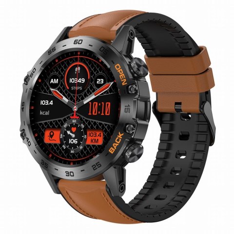 SMARTWATCH MĘSKI GRAVITY GT9-7 - WYKONYWANIE POŁĄCZEŃ, CIŚNIENIOMIERZ (SG021G) SMARTWATCH MĘSKI GRAVITY GT9-7 - WYKONYWANIE POŁĄCZEŃ, CIŚNIENIOMIERZ (SG021G)