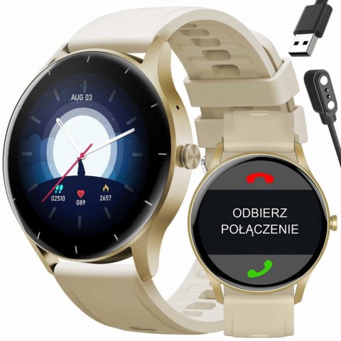 SMARTWATCH UNISEX GRAVITY GT2-4 - ROZMOWY BLUETOOTH, WŁASNE TARCZE (SG019D) SMARTWATCH UNISEX GRAVITY GT2-4 - ROZMOWY BLUETOOTH, WŁASNE TARCZE (SG019D)