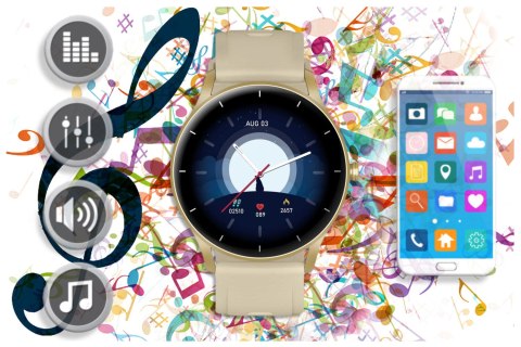 SMARTWATCH UNISEX GRAVITY GT2-4 - ROZMOWY BLUETOOTH, WŁASNE TARCZE (SG019D) SMARTWATCH UNISEX GRAVITY GT2-4 - ROZMOWY BLUETOOTH, WŁASNE TARCZE (SG019D)
