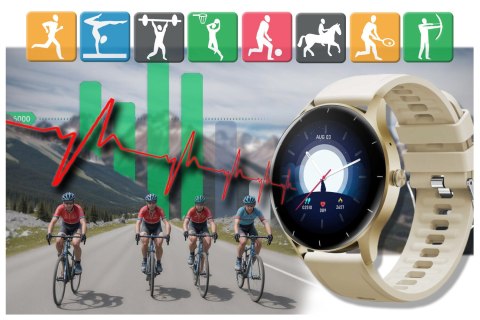SMARTWATCH UNISEX GRAVITY GT2-4 - ROZMOWY BLUETOOTH, WŁASNE TARCZE (SG019D) SMARTWATCH UNISEX GRAVITY GT2-4 - ROZMOWY BLUETOOTH, WŁASNE TARCZE (SG019D)