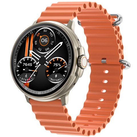 SMARTWATCH UNISEX RUBICON RNCF15 - BLUETOOTH CALL, ŁADOWANIE BEZPRZEWODOWE (SR057B) SMARTWATCH UNISEX RUBICON RNCF15 - BLUETOOTH CALL, ŁADOWANIE BEZPRZEWODOWE (SR057B)