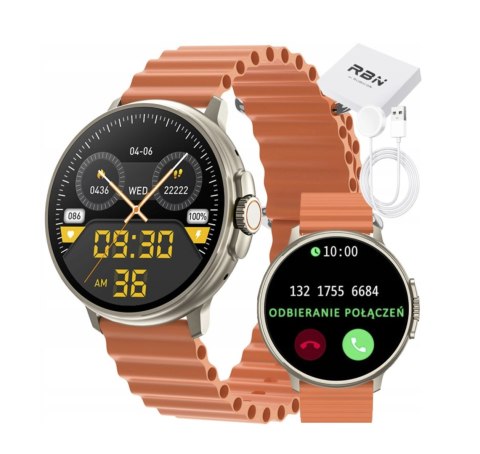 SMARTWATCH UNISEX RUBICON RNCF15 - BLUETOOTH CALL, ŁADOWANIE BEZPRZEWODOWE (SR057B) SMARTWATCH UNISEX RUBICON RNCF15 - BLUETOOTH CALL, ŁADOWANIE BEZPRZEWODOWE (SR057B)