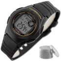 ZEGAREK MĘSKI CASIO F-200W-9ADF (ZD151D) + BOX