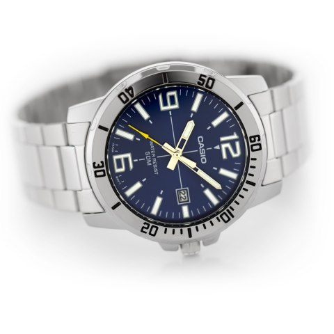 ZEGAREK MĘSKI CASIO MTP-VD01D-2B (ZD175A) + BOX ZEGAREK MĘSKI CASIO MTP-VD01D-2B (ZD175A) + BOX