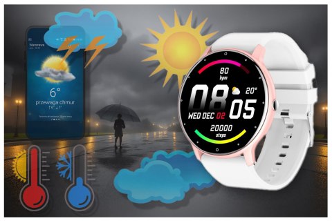 SMARTWATCH UNISEX GRAVITY GT1-7 - PULSOMETR, WŁASNE TARCZE (SG015G) SMARTWATCH UNISEX GRAVITY GT1-7 - PULSOMETR, WŁASNE TARCZE (SG015G)