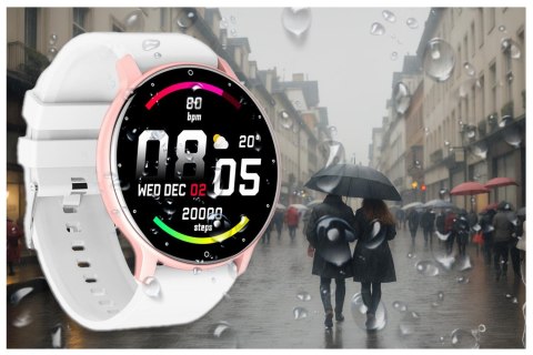 SMARTWATCH UNISEX GRAVITY GT1-7 - PULSOMETR, WŁASNE TARCZE (SG015G) SMARTWATCH UNISEX GRAVITY GT1-7 - PULSOMETR, WŁASNE TARCZE (SG015G)