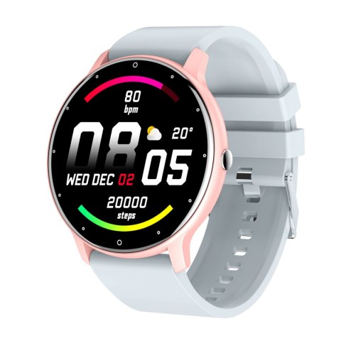SMARTWATCH UNISEX GRAVITY GT1-8 - PULSOMETR, WŁASNE TARCZE (SG015H) SMARTWATCH UNISEX GRAVITY GT1-8 - PULSOMETR, WŁASNE TARCZE (SG015H)