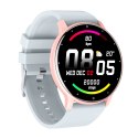 SMARTWATCH UNISEX GRAVITY GT1-8 - PULSOMETR, WŁASNE TARCZE (SG015H)
