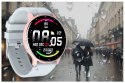 SMARTWATCH UNISEX GRAVITY GT1-8 - PULSOMETR, WŁASNE TARCZE (SG015H)
