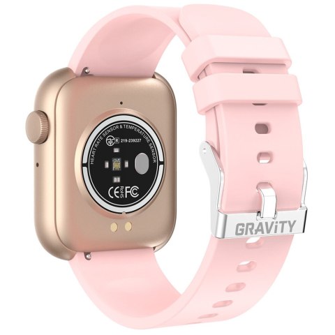 SMARTWATCH UNISEX GRAVITY GT3-1 - ROZMOWY BLUETOOTH, WŁASNE TARCZE (SG022A) SMARTWATCH UNISEX GRAVITY GT3-1 - ROZMOWY BLUETOOTH, WŁASNE TARCZE (SG022A)