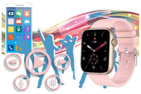 SMARTWATCH UNISEX GRAVITY GT3-1 - ROZMOWY BLUETOOTH, WŁASNE TARCZE (SG022A) SMARTWATCH UNISEX GRAVITY GT3-1 - ROZMOWY BLUETOOTH, WŁASNE TARCZE (SG022A)